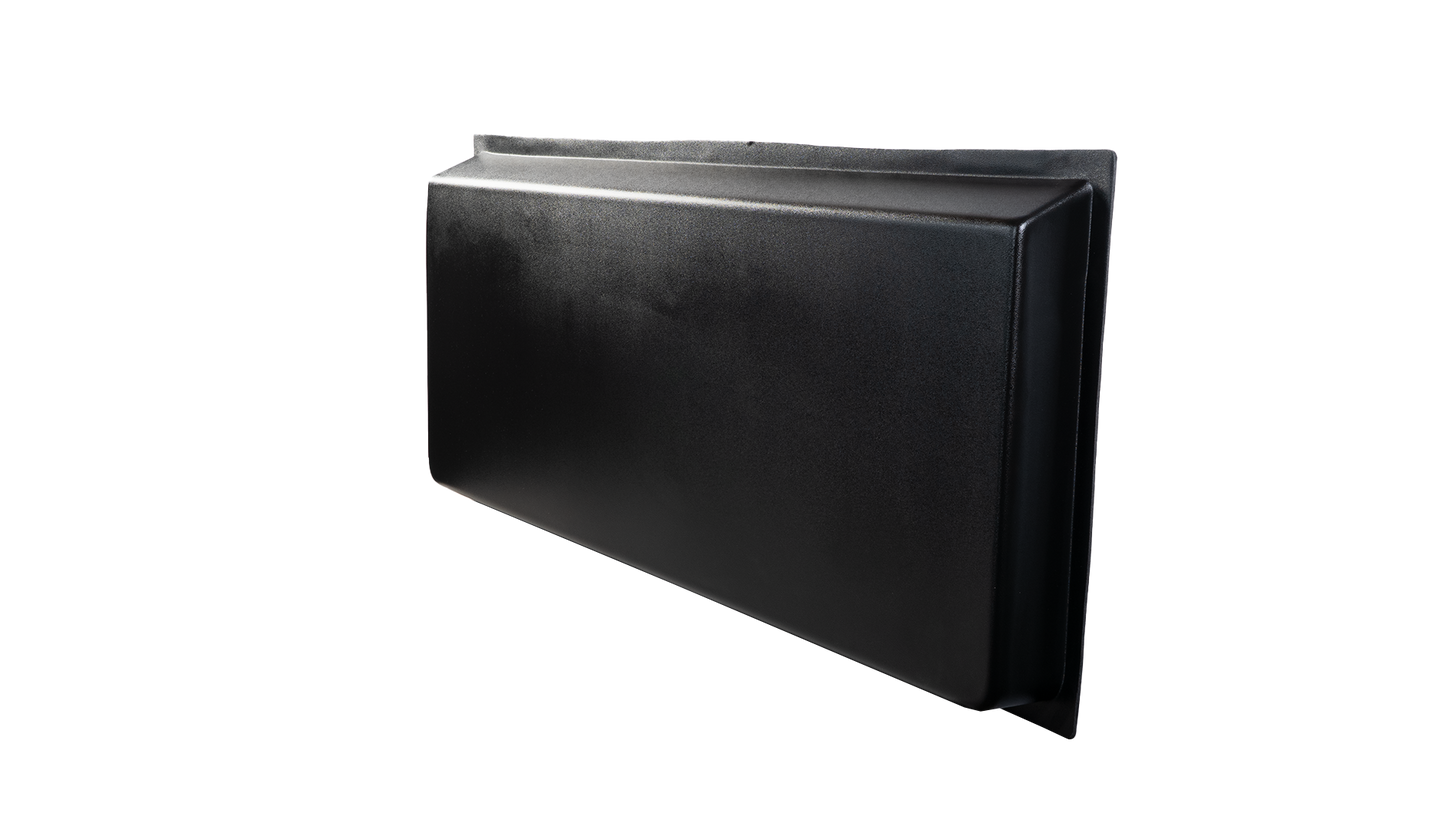 Universal Exterior Cooking + Storage Flare with Drop-Down Door